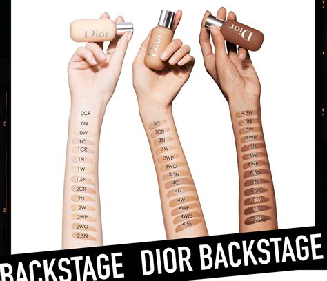 dior foundation review backstage|dior backstage foundation shade finder.